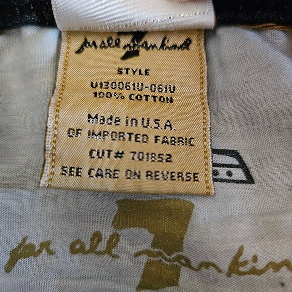 7 For All Mankind jeans Bootcut Dark Wash Pink Stitching A Y2K Sz 29 EUC - Picture 8 of 12